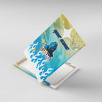 Personalized Gold Coast Titans Canvas Wall Art Y2K Grunge Aesthetic With Cyber Flames and Starburst Graphics