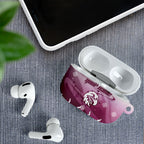 Personalized Manly Warringah Sea Eagles AirPods Case Y2K Grunge Aesthetic With Cyber Flames and Starburst Graphics
