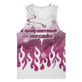 Personalized Manly Warringah Sea Eagles Basketball Jersey Y2K Grunge Aesthetic With Cyber Flames and Starburst Graphics