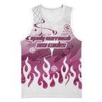 Personalized Manly Warringah Sea Eagles Basketball Jersey Y2K Grunge Aesthetic With Cyber Flames and Starburst Graphics
