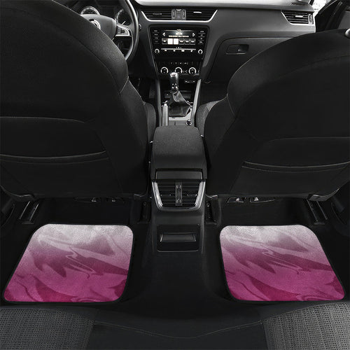 Personalized Manly Warringah Sea Eagles Car Mats Y2K Grunge Aesthetic With Cyber Flames and Starburst Graphics