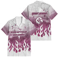 Personalized Manly Warringah Sea Eagles Family Matching Off Shoulder Short Dress and Hawaiian Shirt Y2K Grunge Aesthetic With Cyber Flames and Starburst Graphics