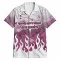 Personalized Manly Warringah Sea Eagles Hawaiian Shirt Y2K Grunge Aesthetic With Cyber Flames and Starburst Graphics