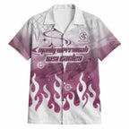 Personalized Manly Warringah Sea Eagles Hawaiian Shirt Y2K Grunge Aesthetic With Cyber Flames and Starburst Graphics