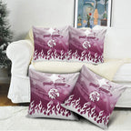 Personalized Manly Warringah Sea Eagles Pillow Cover Y2K Grunge Aesthetic With Cyber Flames and Starburst Graphics