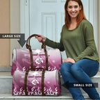 Personalized Manly Warringah Sea Eagles Travel Bag Y2K Grunge Aesthetic With Cyber Flames and Starburst Graphics