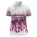Personalized Manly Warringah Sea Eagles Women Polo Shirt Y2K Grunge Aesthetic With Cyber Flames and Starburst Graphics