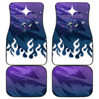 Personalized Melbourne Storm Car Mats Y2K Grunge Aesthetic With Cyber Flames and Starburst Graphics