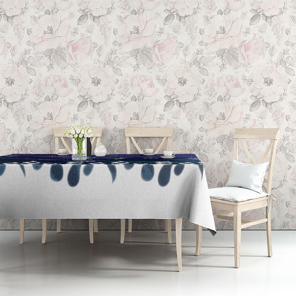 Personalized Melbourne Storm Tablecloth Y2K Grunge Aesthetic With Cyber Flames and Starburst Graphics