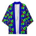 New Zealand Warriors Kimono Tropical Hibiscus Floral Seamless Rugby Mascot