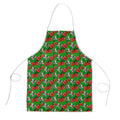South Sydney Rabbitohs Apron Tropical Hibiscus Floral Seamless Rugby Mascot