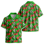 South Sydney Rabbitohs Kid Hawaiian Shirt Tropical Hibiscus Floral Seamless Rugby Mascot