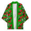 South Sydney Rabbitohs Kimono Tropical Hibiscus Floral Seamless Rugby Mascot