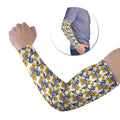 Canterbury-Bankstown Bulldogs Arm Sleeves Tropical Hibiscus Floral Seamless Rugby Mascot