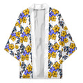Canterbury-Bankstown Bulldogs Kimono Tropical Hibiscus Floral Seamless Rugby Mascot