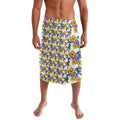 Canterbury-Bankstown Bulldogs Lavalava Tropical Hibiscus Floral Seamless Rugby Mascot