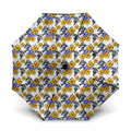 Canterbury-Bankstown Bulldogs Umbrella Tropical Hibiscus Floral Seamless Rugby Mascot