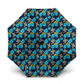 Gold Coast Titans Umbrella Tropical Hibiscus Floral Seamless Rugby Mascot