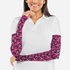 Manly Warringah Sea Eagles Arm Sleeves Tropical Hibiscus Floral Seamless Rugby Mascot