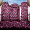 Manly Warringah Sea Eagles Back Car Seat Cover Tropical Hibiscus Floral Seamless Rugby Mascot
