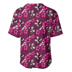 Manly Warringah Sea Eagles Baseball Jersey Tropical Hibiscus Floral Seamless Rugby Mascot