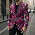 Manly Warringah Sea Eagles Blazer Tropical Hibiscus Floral Seamless Rugby Mascot