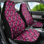 Manly Warringah Sea Eagles Car Seat Cover Tropical Hibiscus Floral Seamless Rugby Mascot