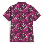 Manly Warringah Sea Eagles Hawaiian Shirt Tropical Hibiscus Floral Seamless Rugby Mascot