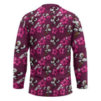 Manly Warringah Sea Eagles Hockey Jersey Tropical Hibiscus Floral Seamless Rugby Mascot