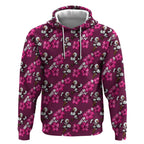 Manly Warringah Sea Eagles Hoodie Tropical Hibiscus Floral Seamless Rugby Mascot