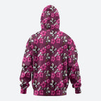 Manly Warringah Sea Eagles Hoodie Tropical Hibiscus Floral Seamless Rugby Mascot