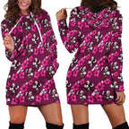 Manly Warringah Sea Eagles Hoodie Dress Tropical Hibiscus Floral Seamless Rugby Mascot