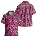 Manly Warringah Sea Eagles Kid Hawaiian Shirt Tropical Hibiscus Floral Seamless Rugby Mascot