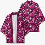 Manly Warringah Sea Eagles Kimono Tropical Hibiscus Floral Seamless Rugby Mascot