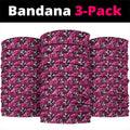 Manly Warringah Sea Eagles Neck Gaiter Tropical Hibiscus Floral Seamless Rugby Mascot