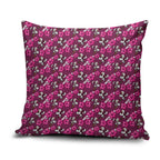 Manly Warringah Sea Eagles Pillow Cover Tropical Hibiscus Floral Seamless Rugby Mascot
