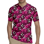 Manly Warringah Sea Eagles Rugby Jersey Tropical Hibiscus Floral Seamless Rugby Mascot