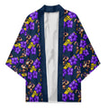 Melbourne Storm Kimono Tropical Hibiscus Floral Seamless Rugby Mascot