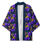Melbourne Storm Kimono Tropical Hibiscus Floral Seamless Rugby Mascot