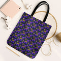 Melbourne Storm Tote Bag Tropical Hibiscus Floral Seamless Rugby Mascot