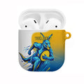Personalised Australian Oztag Kangaroo Mascot AirPods Case Try Tag Triumph Australia Abstract Geometric