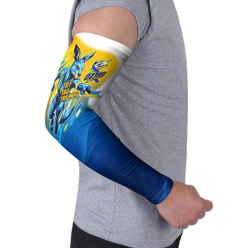 Personalised Australian Oztag Kangaroo Mascot Arm Sleeves Try Tag Triumph Australia Abstract Geometric