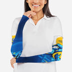 Personalised Australian Oztag Kangaroo Mascot Arm Sleeves Try Tag Triumph Australia Abstract Geometric