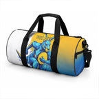 Personalised Australian Oztag Kangaroo Mascot Duffle Bag Try Tag Triumph Australia Abstract Geometric