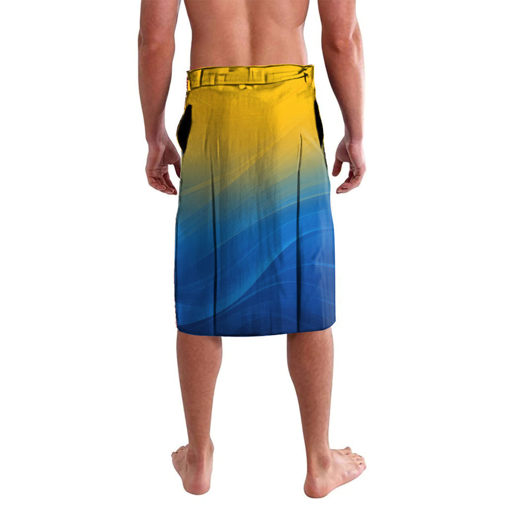 Personalised Australian Oztag Kangaroo Mascot Lavalava Try Tag Triumph Australia Abstract Geometric