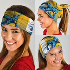 Personalised Australian Oztag Kangaroo Mascot Neck Gaiter Try Tag Triumph Australia Abstract Geometric