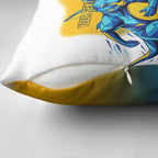Personalised Australian Oztag Kangaroo Mascot Pillow Cover Try Tag Triumph Australia Abstract Geometric