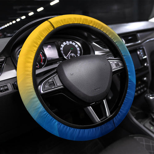 Australian Oztag Kangaroo Mascot Steering Wheel Cover Try Tag Triumph Australia Abstract Geometric