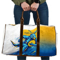 Personalised Australian Oztag Kangaroo Mascot Travel Bag Try Tag Triumph Australia Abstract Geometric