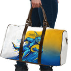 Personalised Australian Oztag Kangaroo Mascot Travel Bag Try Tag Triumph Australia Abstract Geometric